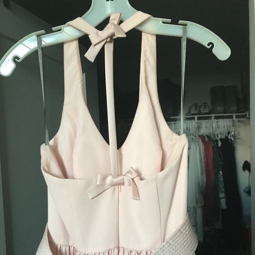 Blush bridesmaid gown - Picture 5 of 8